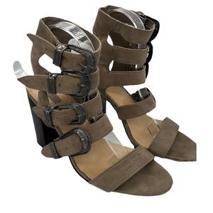 Forever 21 Strappy Chunky Heels